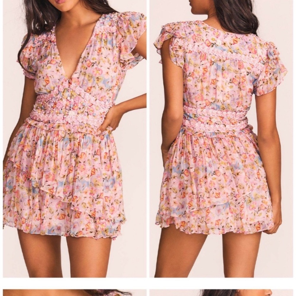 Love Shack Fancy mini dress